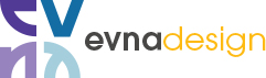 Evna Design, a graphic design firm logo in Longmont Colorado
